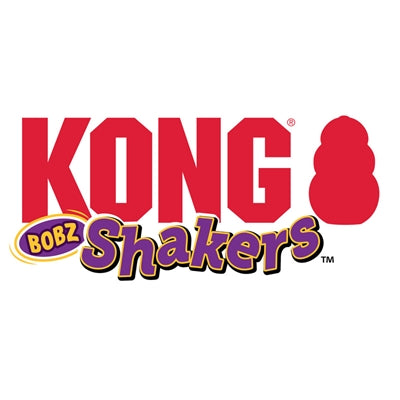 Kong Shakers Bobz Giraf Met Piep Bruin 30,5X16X9 CM