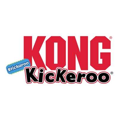 Kong Kickeroo Stickeroo Met Kreukgeluid En Catnip Blauw 26X11,5X2 CM
