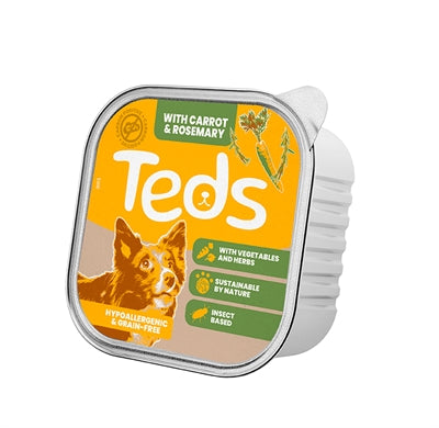 Teds Insect Based All Breeds Alu Wortel / Rozemarijn 12X150 GR