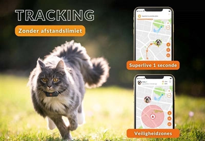 Weenect Tracker Kat Zwart