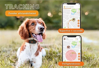 Weenect Tracker Hond Zwart