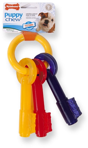 Nylabone Puppy Chew Bijtsleutels Baconsmaak - 0031 Shop