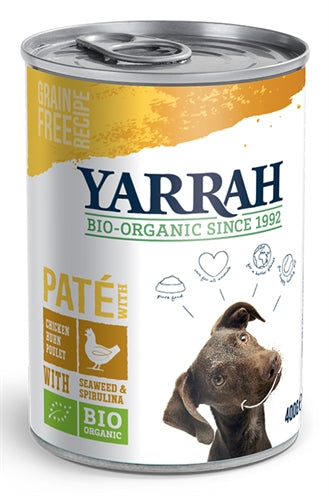 Yarrah Dog Blik Pate Met Kip 400 GR (12 stuks) - 0031 Shop