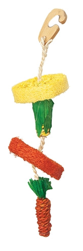 Critter's Choice Happy Pet Natural Loofah Hangspeelgoed 30 CM - 0031 Shop
