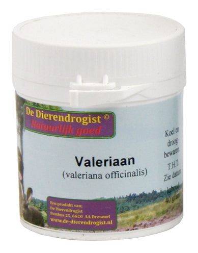 Dierendrogist Valeriaan 40 GR - 0031 Shop