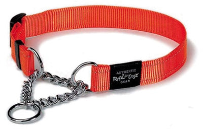 Rogz For Dogs Lumberjack Choker Oranje 25 MMX43-73 CM - 0031 Shop