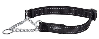 Rogz For Dogs Fanbelt Choker Zwart 20 MMX34-56 CM - 0031 Shop