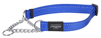 Rogz For Dogs Fanbelt Choker Blauw 20 MMX34-56 CM - 0031 Shop