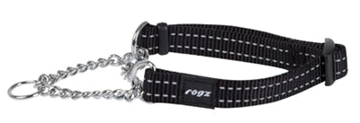 Rogz For Dogs Snake Choker Zwart 16 MMX32-44 CM - 0031 Shop