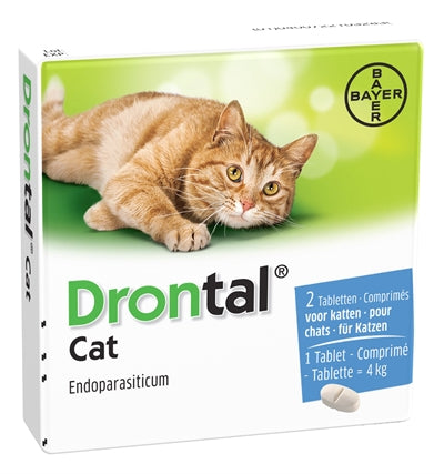 Bayer Drontal Ontworming Kat 2 TABLETTEN - 0031 Shop