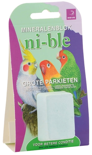 Esve Ni-Ble Mineralenblok Grote Parkiet Groen - 0031 Shop