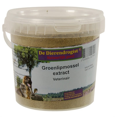 Dierendrogist Groenlipmossel Extract Veterinair - 0031 Shop