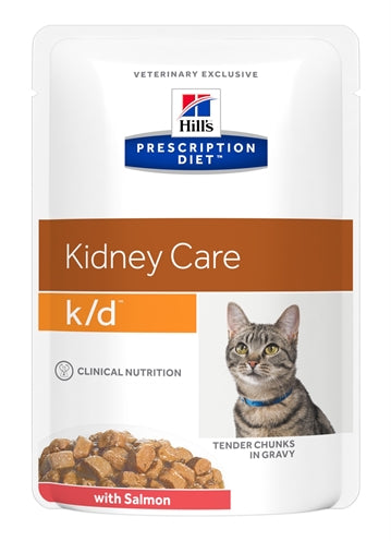 Hill's Prescription Diet Hill's Feline K/D Zalm 85 GR (12 stuks) - 0031 Shop