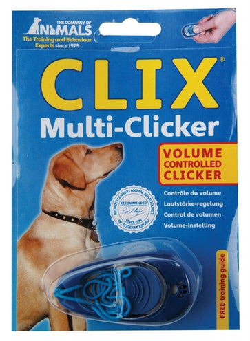 The Company Of Animals Coa Clix Multi-Clicker 3 Tonig Blauw - 0031 Shop
