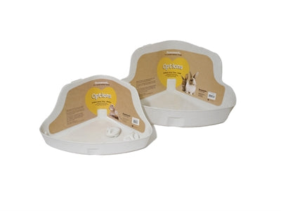 Rosewood Konijnentoilet Hoek Medium Creme 31X22X15 CM - 0031 Shop