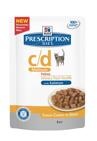 Hill's Prescription Diet Hill's Feline C/D Multicare Zalm 12X85 GR - 0031 Shop