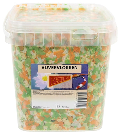Excellent Vijvervlokken 2,5 LTR - 0031 Shop