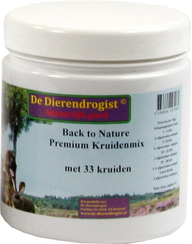 Dierendrogist Back To Nature Premium Kruidenmix Met 33 Kruiden - 0031 Shop