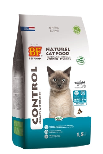 Biofood Cat Control Urinary & Sterilised 1,5 KG - 0031 Shop