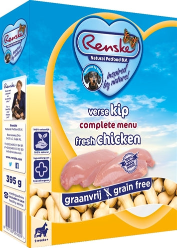 Renske Vers Vlees Kip Graanvrij 395 GR (10 stuks) - 0031 Shop