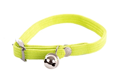 Martin Sellier Halsband Kat Elastisch Nylon Groen 30X1 CM - 0031 Shop