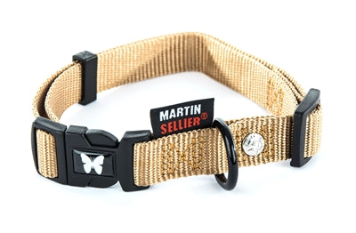 Martin Sellier Halsband Nylon Beige Verstelbaar - 0031 Shop