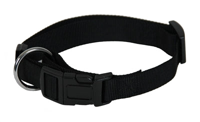 Martin Sellier Halsband Basic Nylon Zwart - 0031 Shop