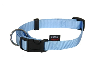 Martin Sellier Halsband Basic Nylon Blauw 16 MMX30-45 CM - 0031 Shop