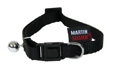 Martin Sellier Kattenhalsband Nylon Uni Zwart 11 MMX20-30 CM - 0031 Shop