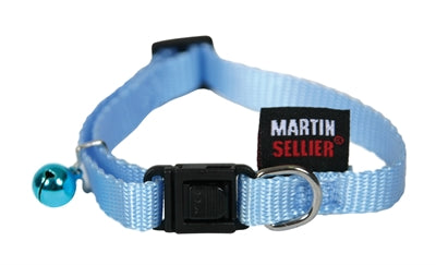 Martin Sellier Kattenhalsband Nylon Uni Blauw 12 MMX20-30 CM - 0031 Shop