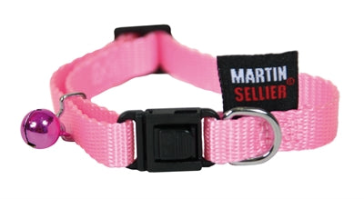Martin Sellier Kattenhalsband Nylon Uni Roze 13 MMX20-30 CM - 0031 Shop