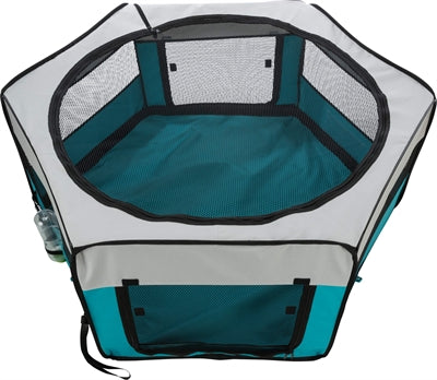 Trixie Puppy Ren Turquoise / Grijs 130X130X55 CM - 0031 Shop