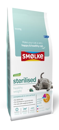 Smolke Cat Sterilised Weight Control 2 KG - 0031 Shop