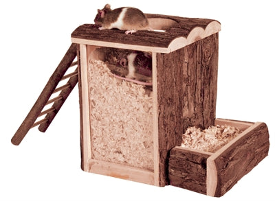 Trixie Natural Living Speel- En Graaftoren Hamster 25X20X24 CM - 0031 Shop