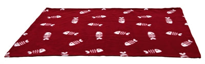 Trixie Beany Fleece Hondendeken Bordeaux 100X70CM - 0031 Shop