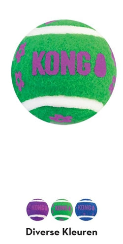 Kong Kat Tennisballen Met Bellen 4X4X4 CM 3 ST - 0031 Shop