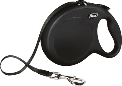 Flexi Rollijn Classic Tape Zwart - 0031 Shop
