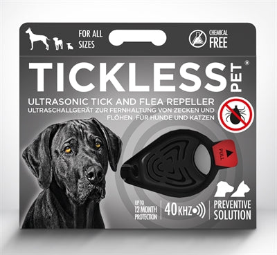 Tickless Teek En Vlo Afweer Voor Hond En Kat Zwart - 0031 Shop