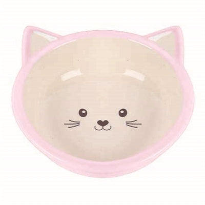 Happy Pet Voerbak Kitten Roze / Creme 200 ML - 0031 Shop