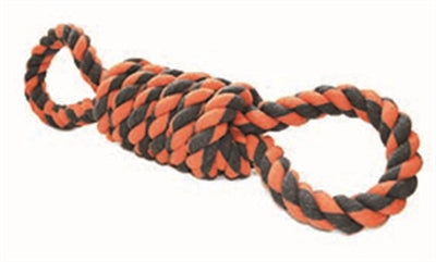 Happy Pet Nuts For Knots Extreme Spoel 8 Vorm Tugger Grijs / Oranje 55X11X11 CM - 0031 Shop