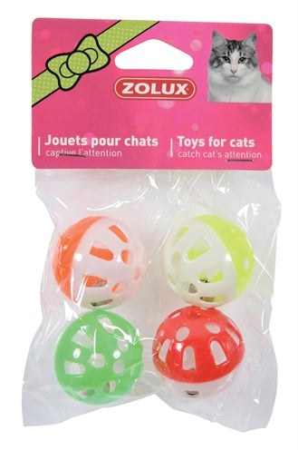 Zolux Kattenspeelgoed Bal Met Bel Assorti - 0031 Shop