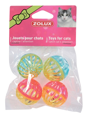 Zolux Kattenspeelgoed Bal Met Bel Assorti - 0031 Shop