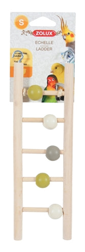 Zolux Ladder Hout 5 Treden Met Kralen 1X7X23,5 CM - 0031 Shop