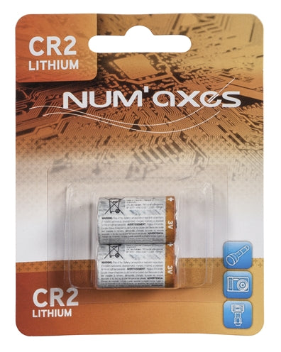 Numaxes Lithium Batterij Cr2 3V 2 ST - 0031 Shop
