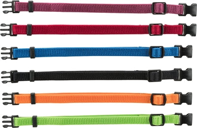 Trixie Puppy Halsband Set Zwart/Rood/Blauw/Appel/Papaya/Orchidee - 0031 Shop