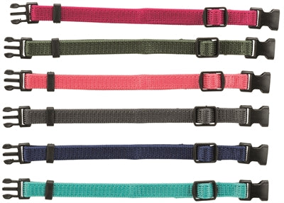 Trixie Puppy Halsbandset Fuchsia/Grafiet/Indigo/Bosgroen/Koraal 17-25 CM 6 ST - 0031 Shop