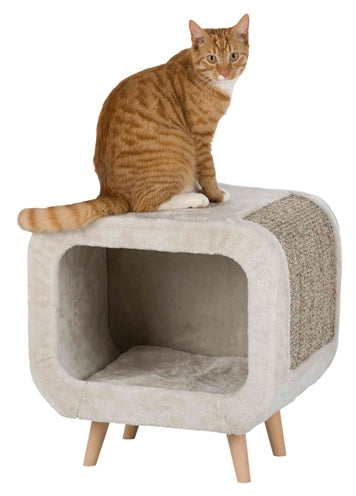 Trixie Alicia Relax Huis Lichtgrijs/Grijs Gemeleerd 48X48X38 CM - 0031 Shop