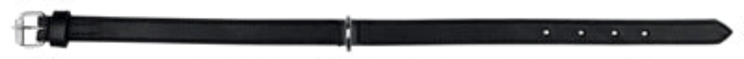 Trixie Halsband Hond Active Leer Zwart - 0031 Shop