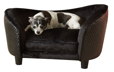 Enchanted Pet Enchanted Hondenmand Sofa Ultra Pluche Snuggle Wicker Bruin 68X41X38 CM - 0031 Shop