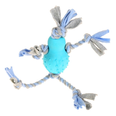 Little Rascals Flostouw Pop Met Fleece Blauw 35X10X7 CM - 0031 Shop